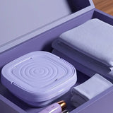 Compact and foldable, this mini washing machine is perfect for travel and dorms. Ideal for quick washing of underwear, socks, and delicates anywhere.