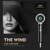 SENBOWE 2000W High-Power Hair Dryer – 3 Speeds, Hot/Cold Air, Low Noise, EU Plug
